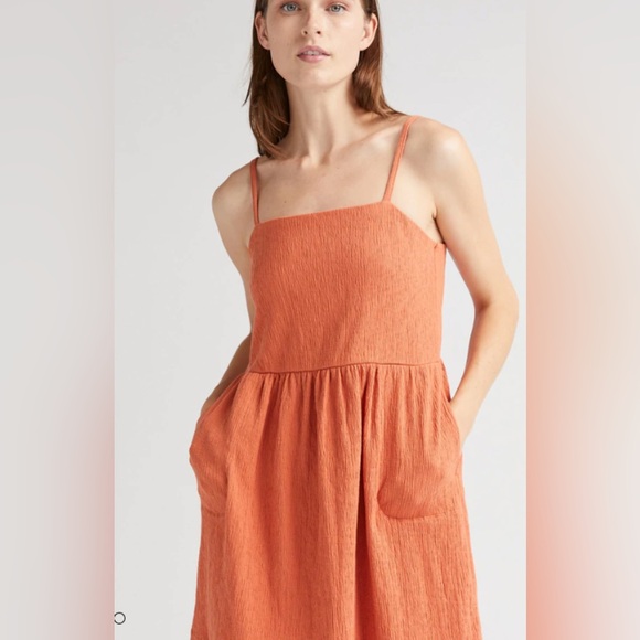 Cloud Weave Mini Dress - Copper Coin - Picture 5 of 9